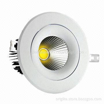 LED Downlight, 15W Lifud Power, Sharp Chip, COB, 3-year Warranty, Anti-glare, Multi-mirror Reflector